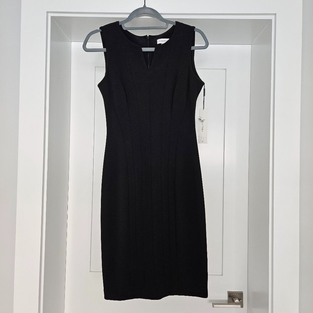Calvin Klein Black Sheath Dress - 2